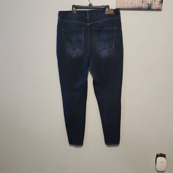 American Eagle Size 16L Curvy Highest Rise 360 Next Level Stretch Jegging Jeans - Picture 5 of 7